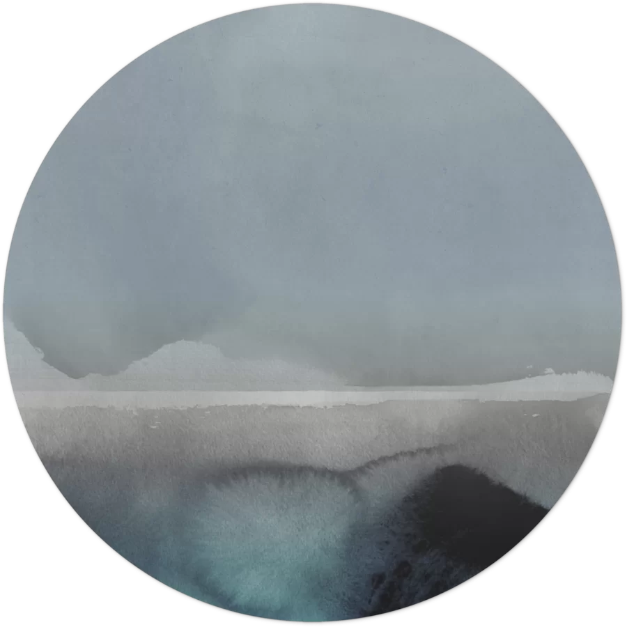 Carpet Quiet Round Horizon Lake